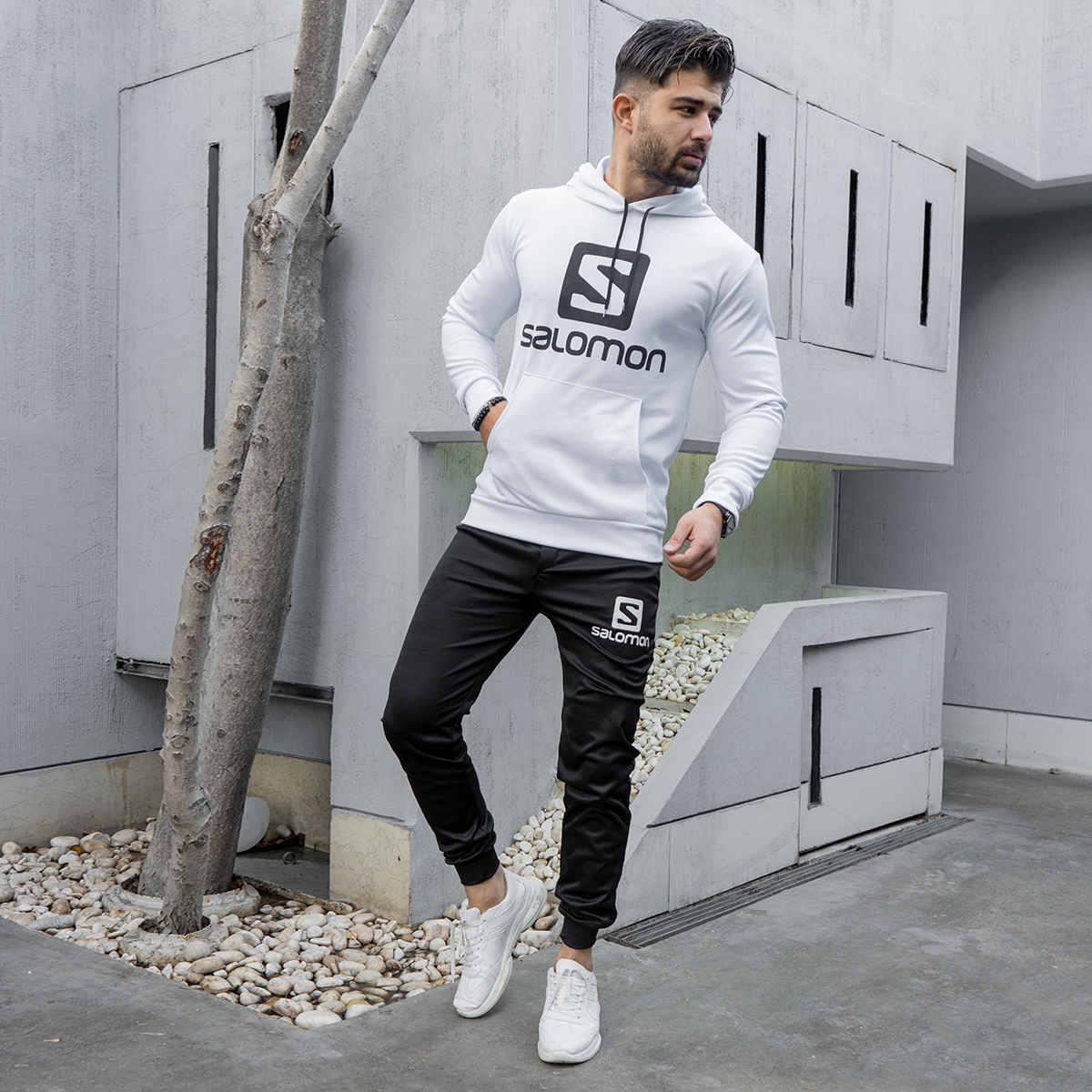 ست هودی شوار Salomon Group مردانه مدلRofi